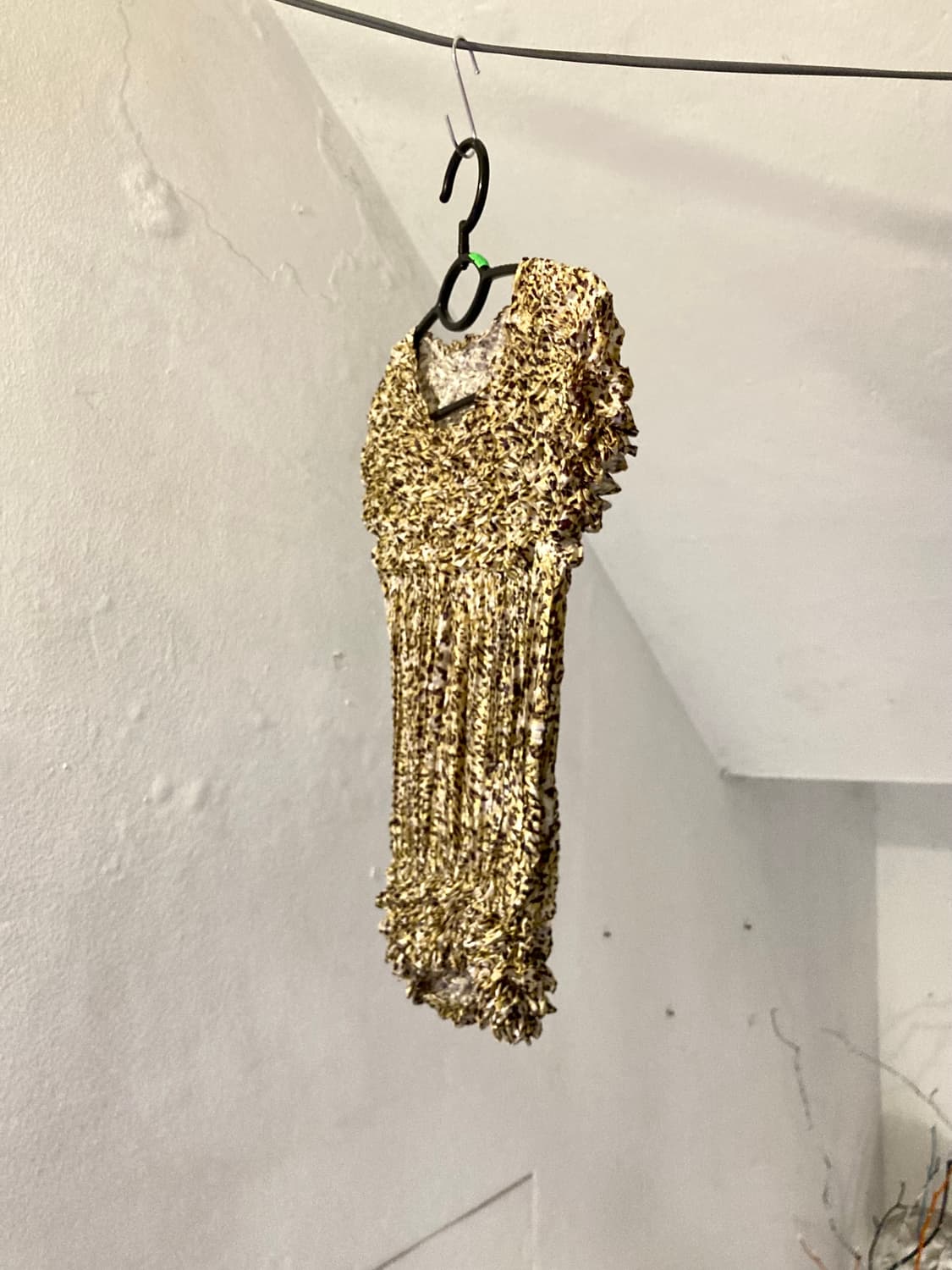 y2k 오글뽀글 레이어드 탑 상품이미지4