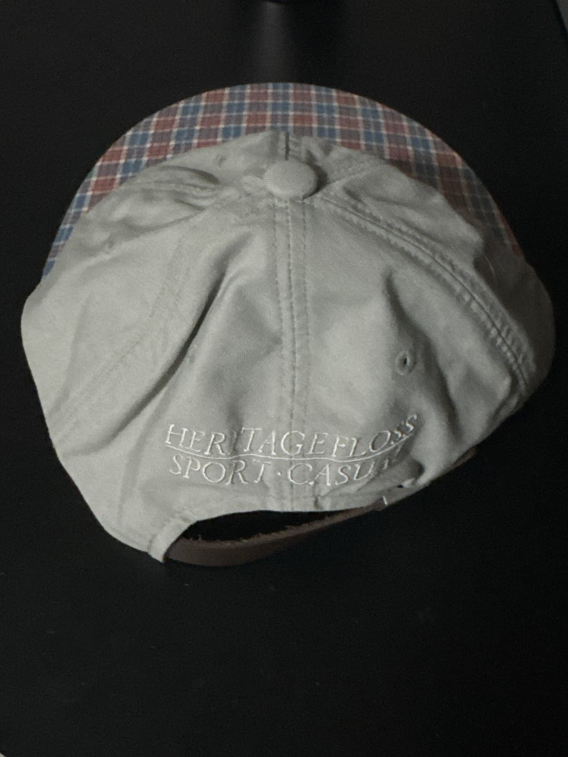 헤리티지플로스 롱빌캡 체크 상품이미지2