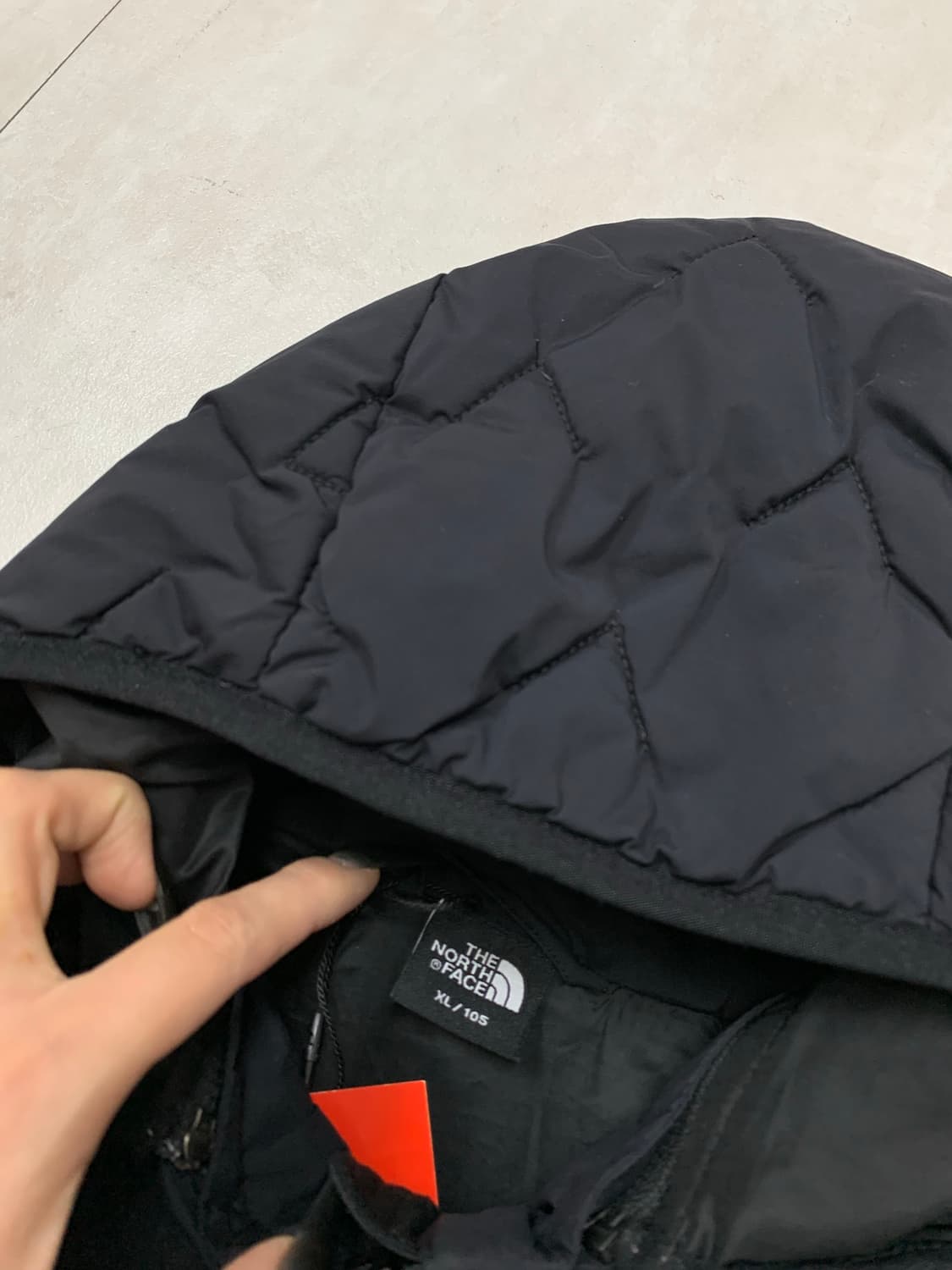 노스페이스 블랙 경량패딩 #367 상품이미지4