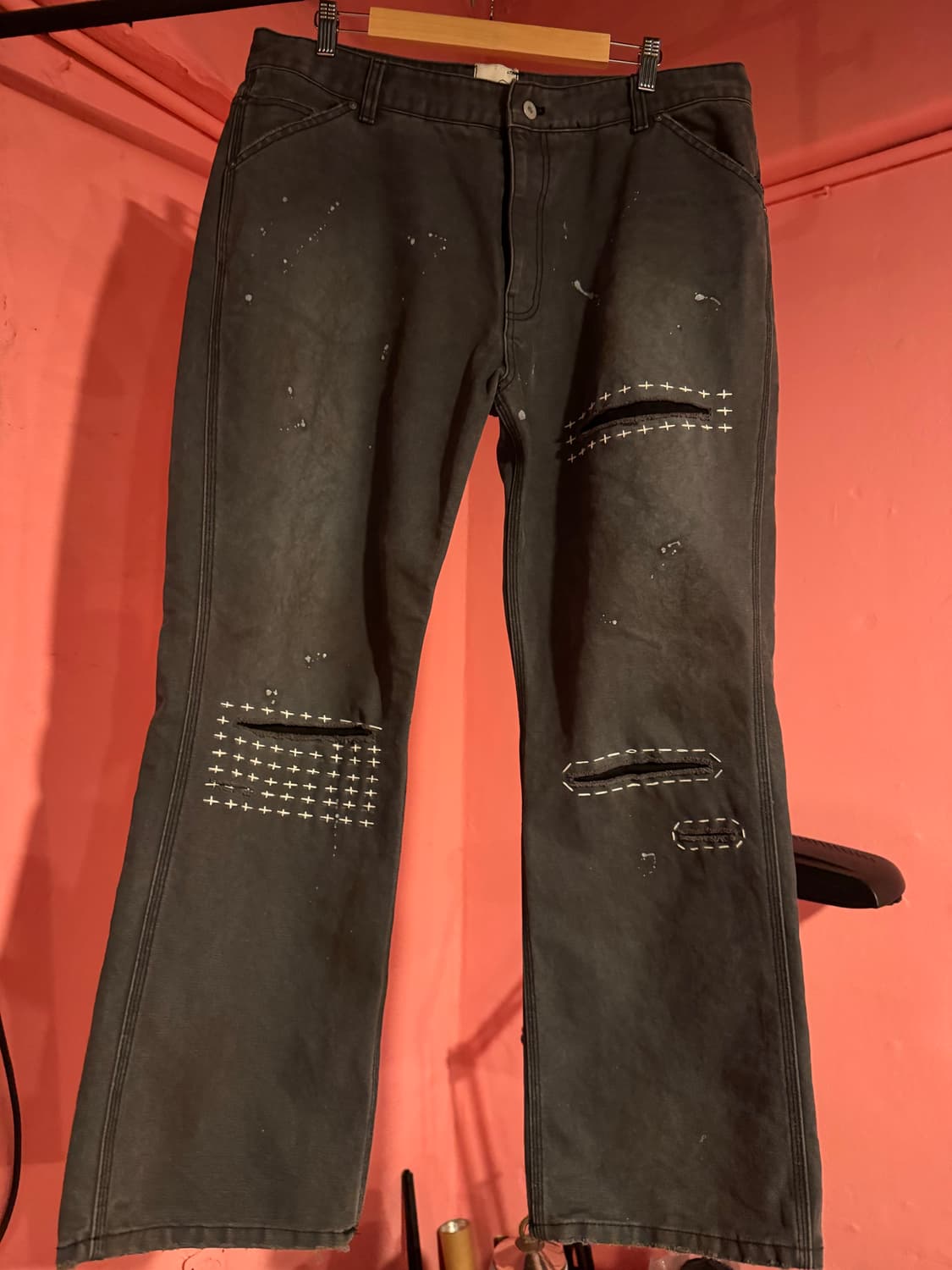 [2]로스트타운서플라이 사시코 워크팬츠 상품이미지1