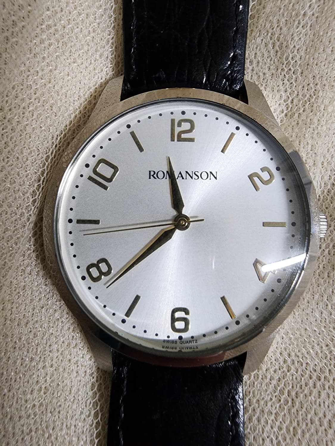 로만손 실버 쿼츠 남자 손목시계 상품이미지6