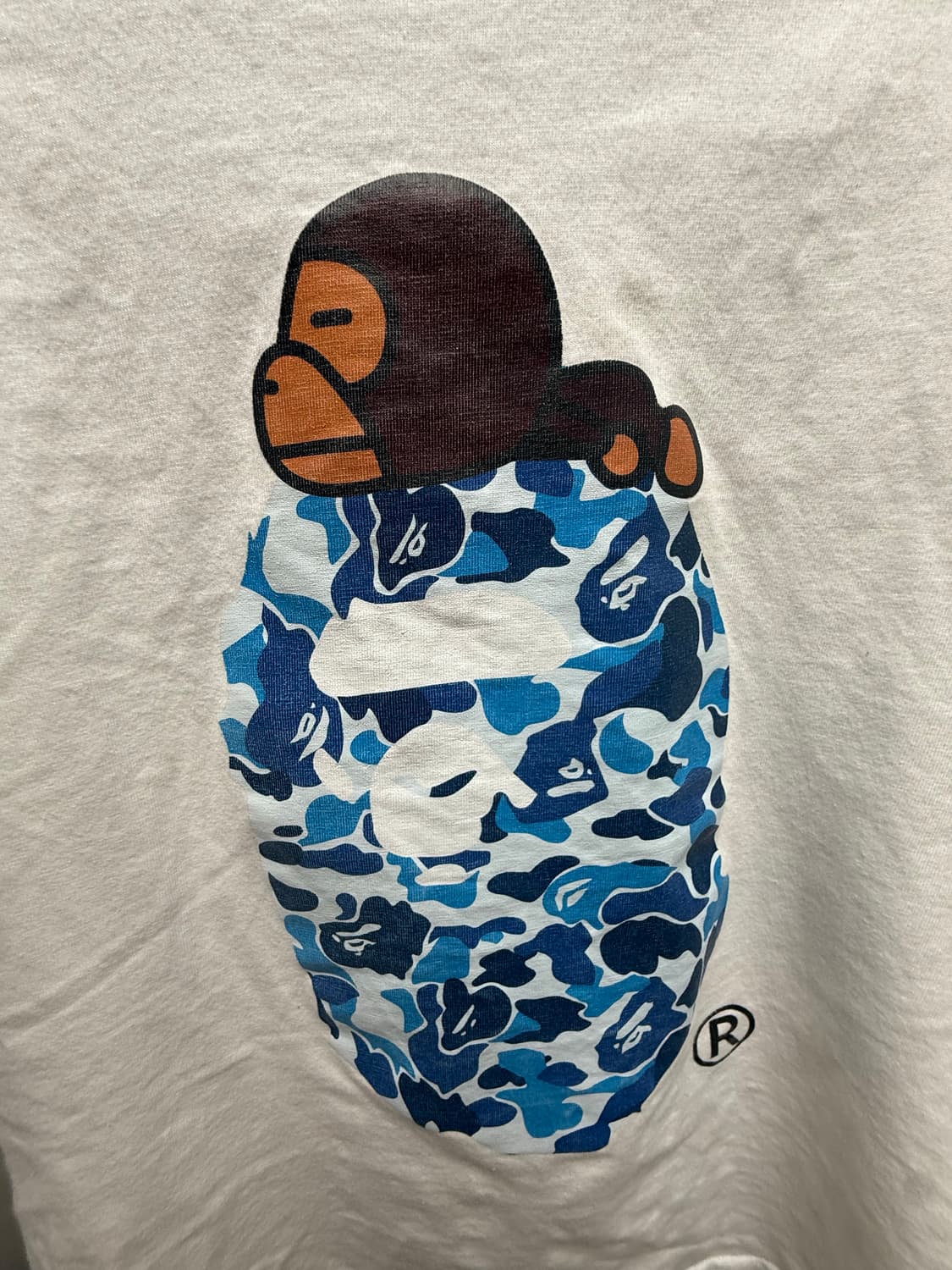 [S]  베이프 카모 마일로 반팔 상품이미지3