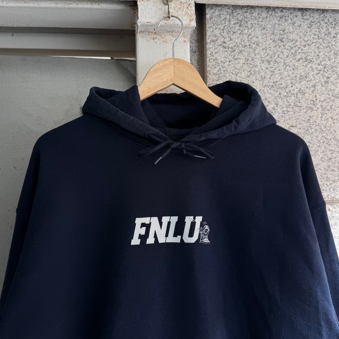 VTG JPN FNLU 스케이트 보드 로고 후드티 상품이미지3