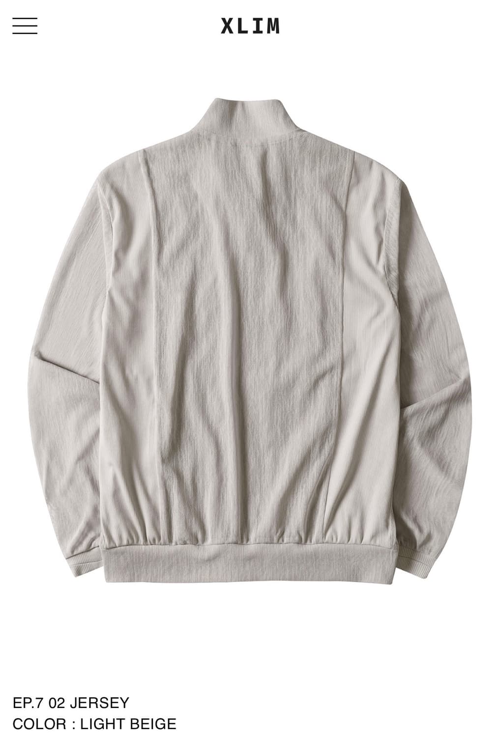 엑슬림 EP.7 02 JERSEY S사이즈 상품이미지2