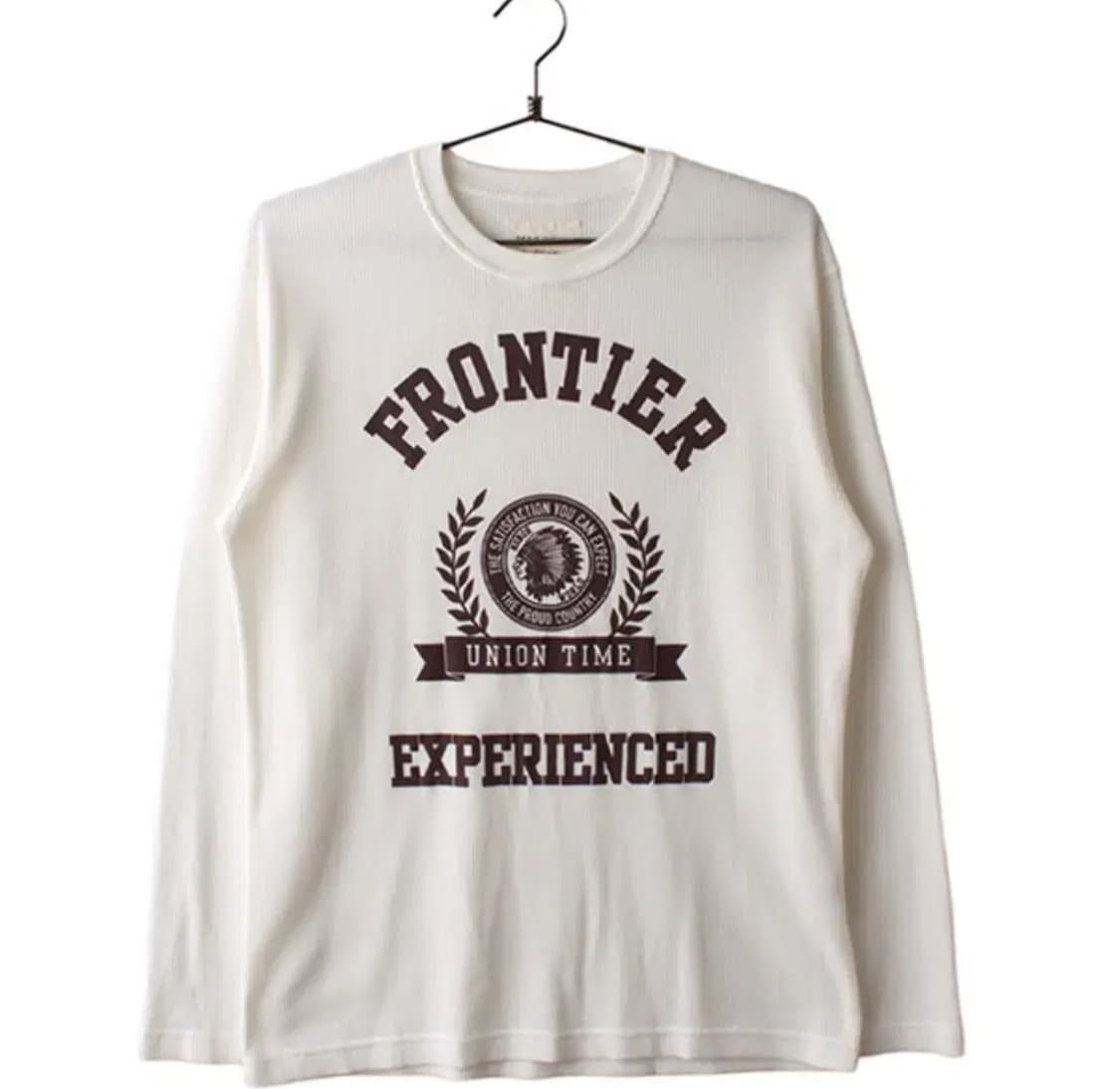 흰색 프린팅 긴팔티셔츠 상품이미지1