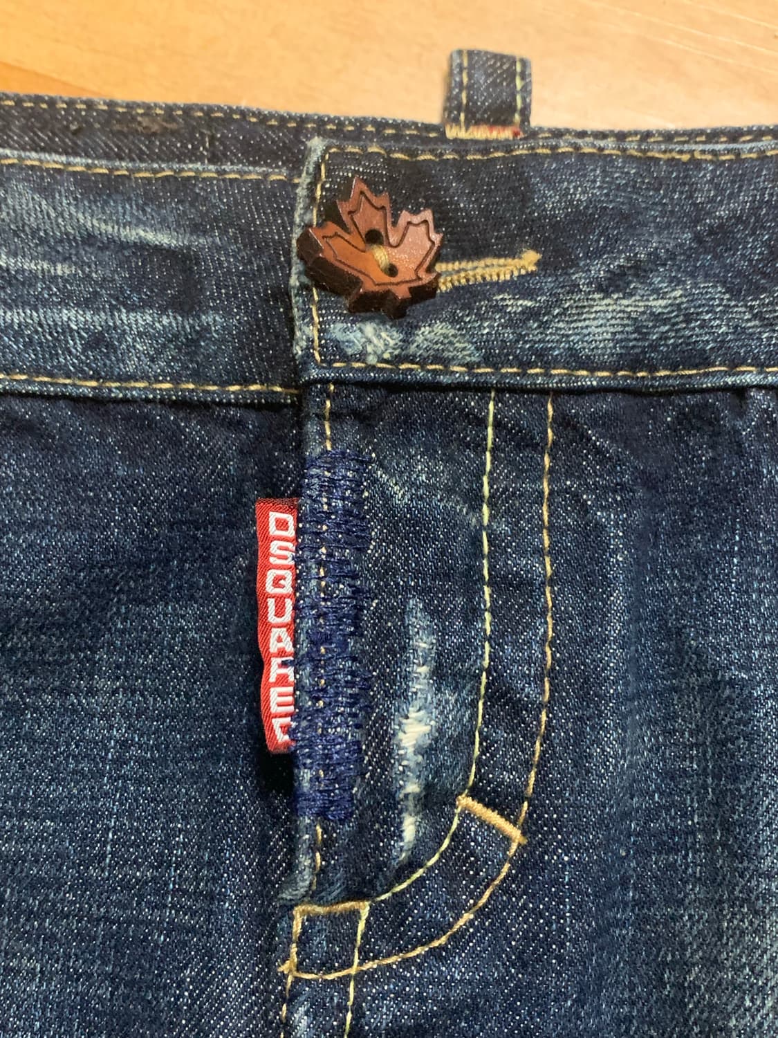 DSQUARED2 디스퀘어드 데님 미니스커트(40 사이즈) 상품이미지3