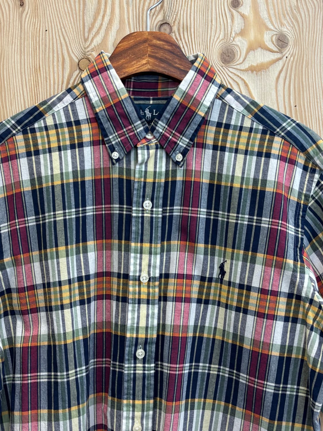 폴로 랄프로렌 체크 반팔 셔츠 상품이미지2