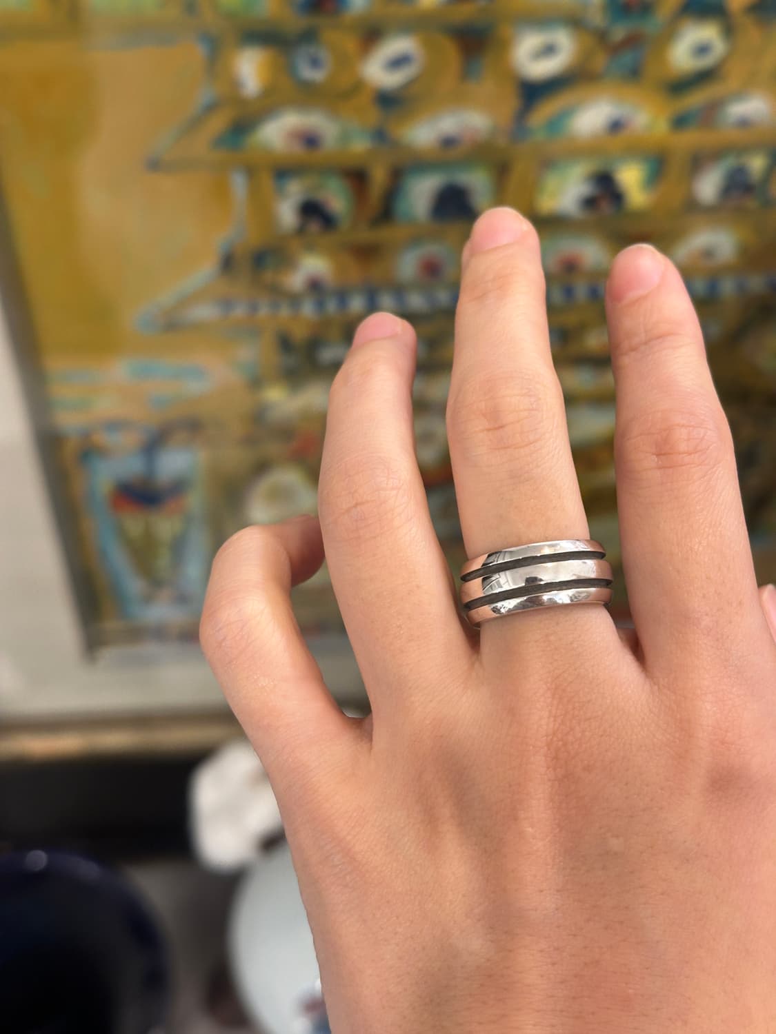 Tiffany & Co. Atlas Silver Double Groove 상품이미지6