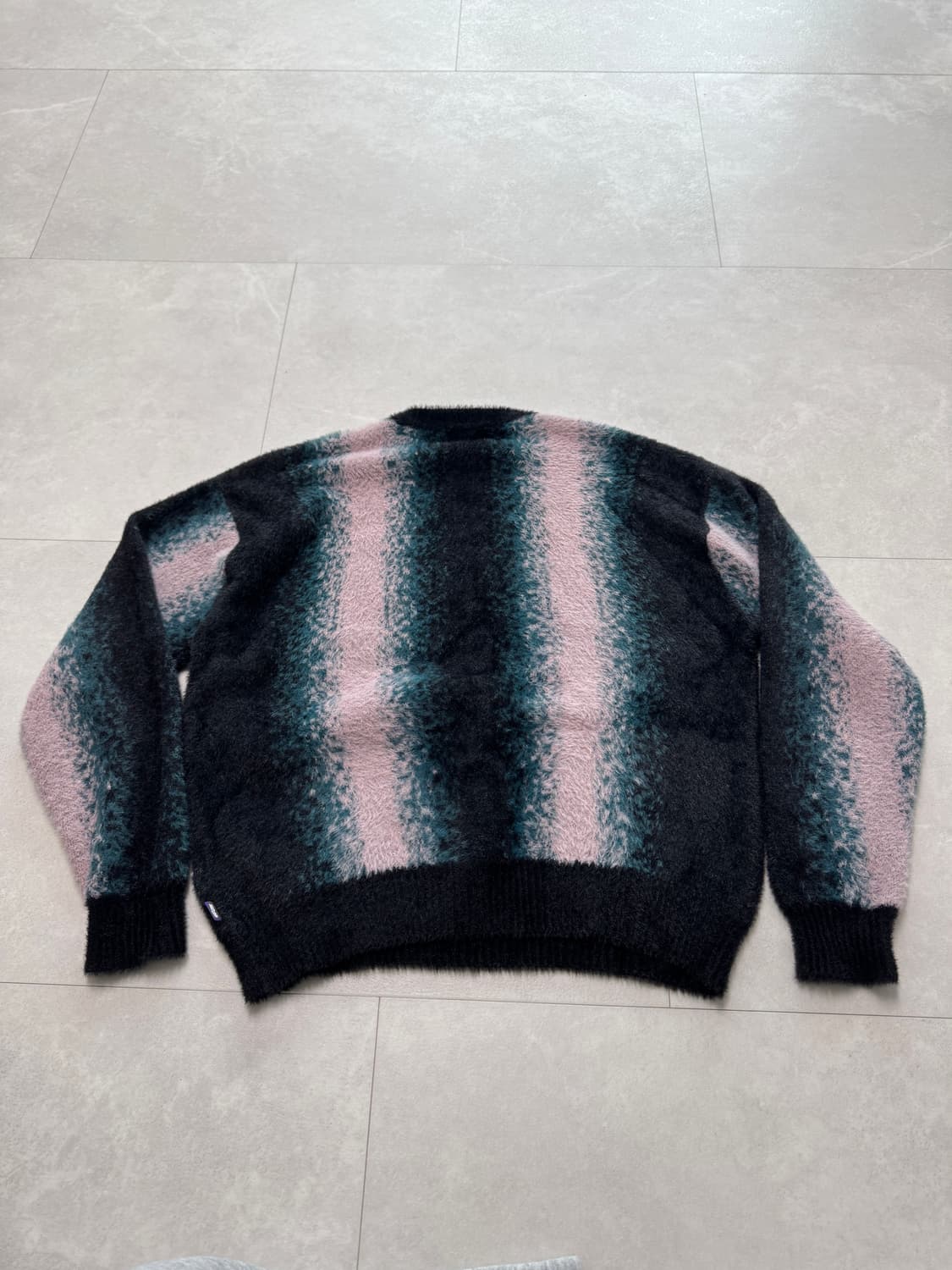 퍼킹어썸 폭스 헤어리 크루넥 니트 상품이미지2