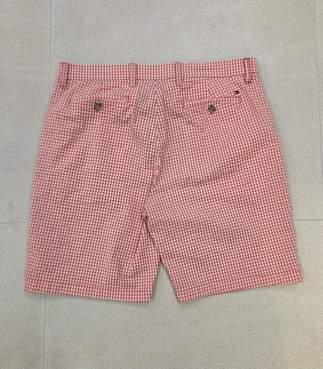 타미힐피거 남성 체크 반바지 상품이미지2