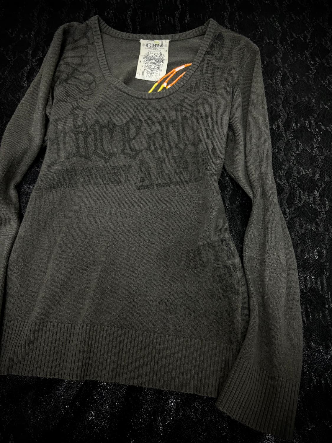 GLITZ”00‘s butterfly&Punk Print Sleeve 상품이미지6