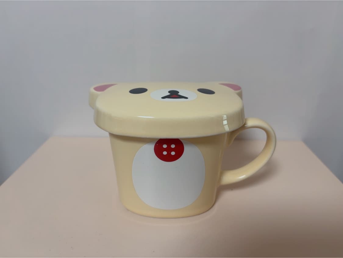 코리락쿠마 입체 머그컵 상품이미지1