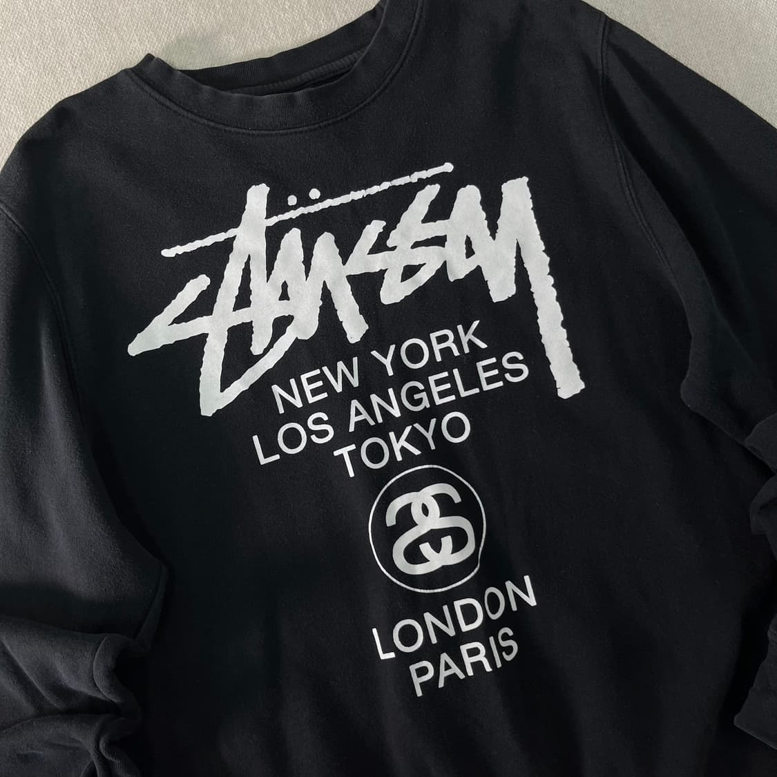 95 스투시 월드투어 크루넥 맨투맨  상품이미지3