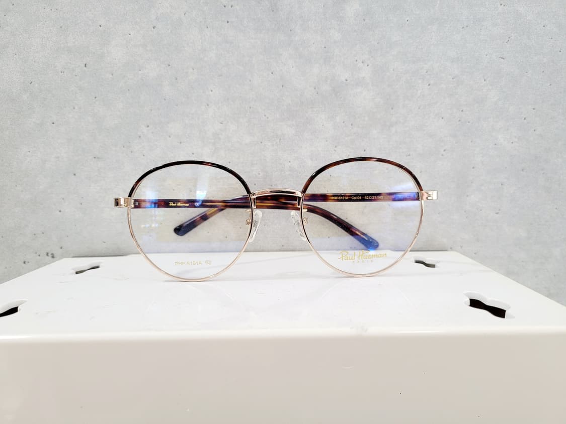 폴휴먼 PHF-5151A 둥근 호피골드안경테 상품이미지10