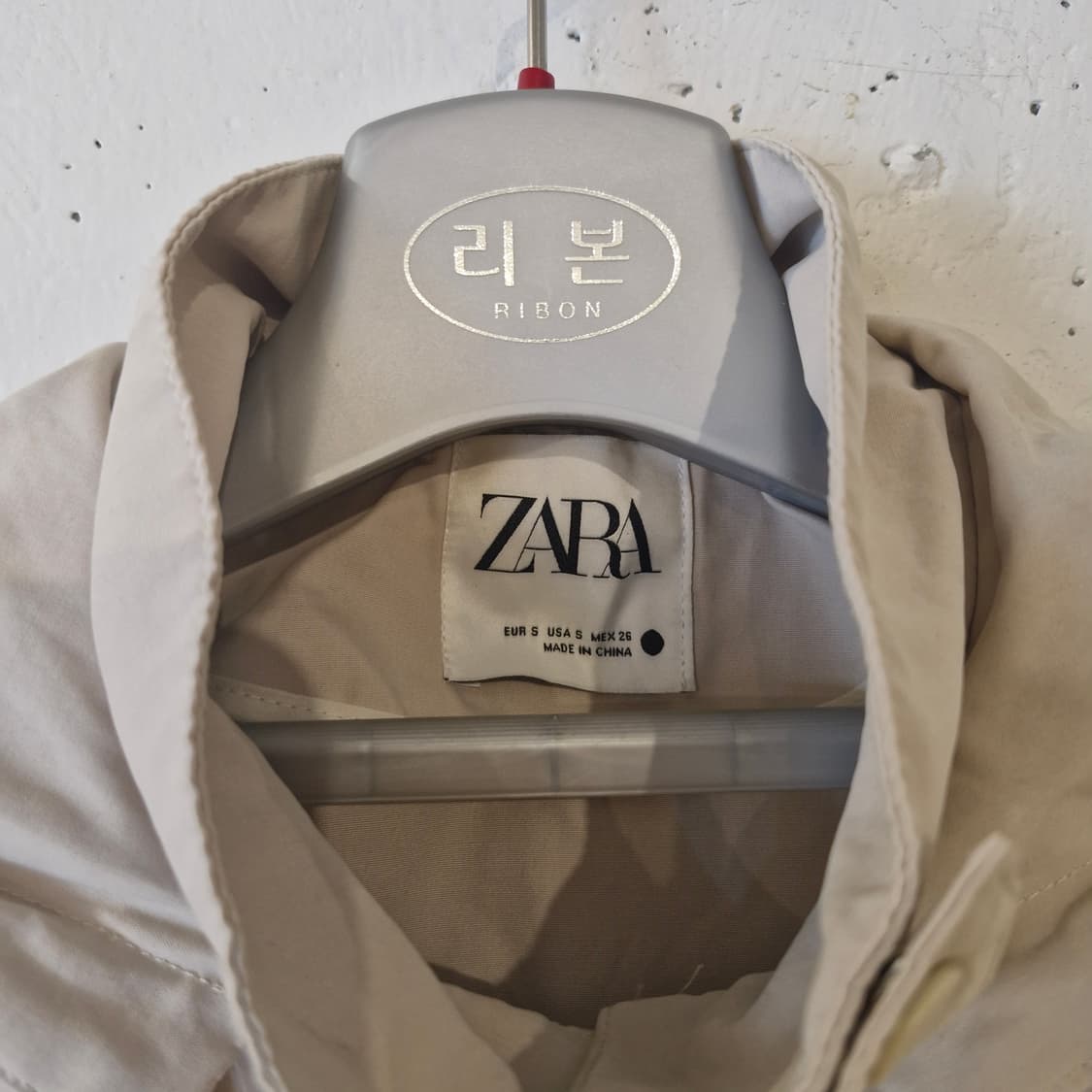 자라 후드 바람막이 자켓 XL 상품이미지3