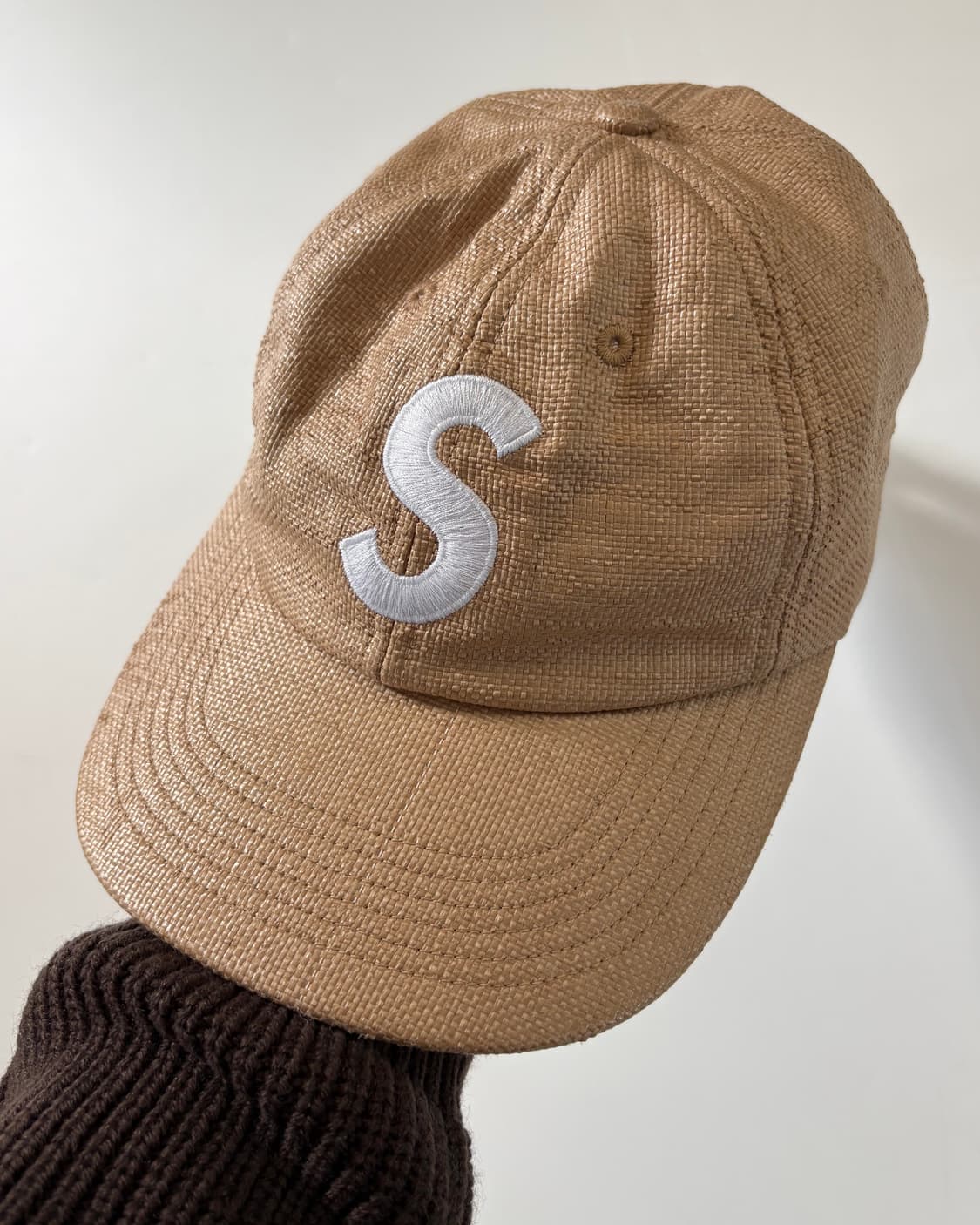 Supreme 슈프림 라피아 S로고 6-패널 볼캡  상품이미지1