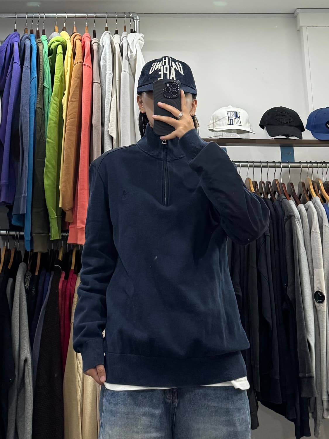 폴로 랄프로렌 반집업 스웨터 상품이미지6