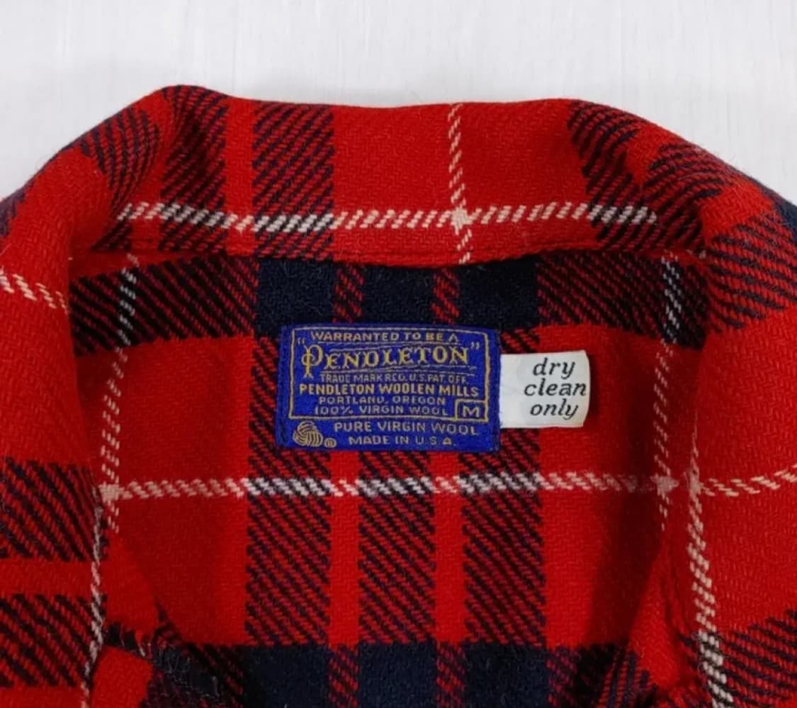 80년대 펜들턴 울 보드자켓 M 상품이미지6