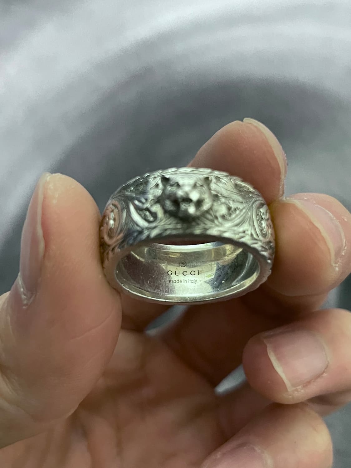 Gucci Feline Head Ring 상품이미지5