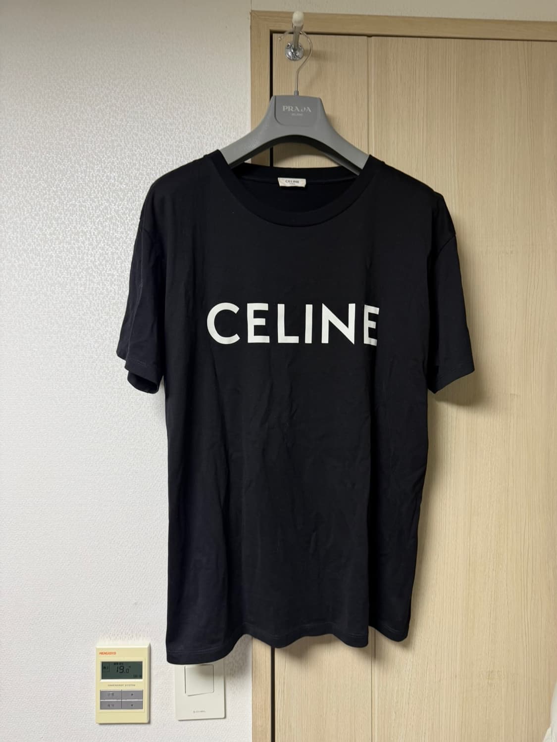 [S] 셀린느 오버핏 반팔티셔츠 상품이미지1