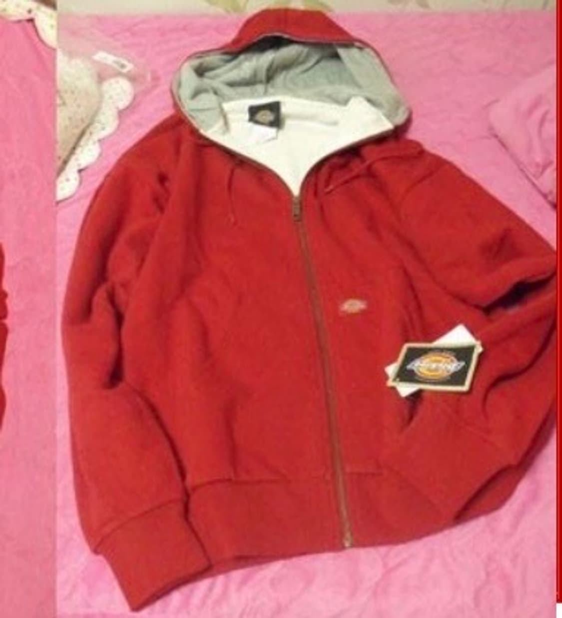 디키즈 후드집업 레드 M사이즈 구해요 상품이미지2