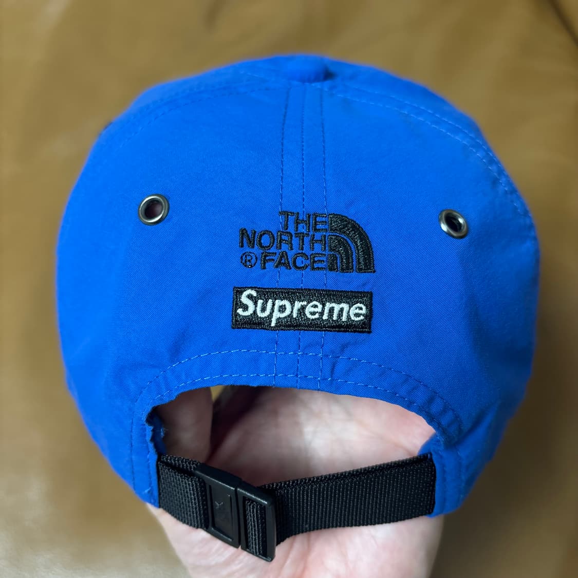 슈프림 노스페이스 6패널 볼캡 모자 설산 블루 상품이미지8