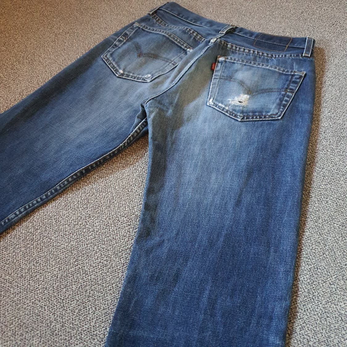 00s유럽 리바이스501 데님 팬츠 no.18 상품이미지8