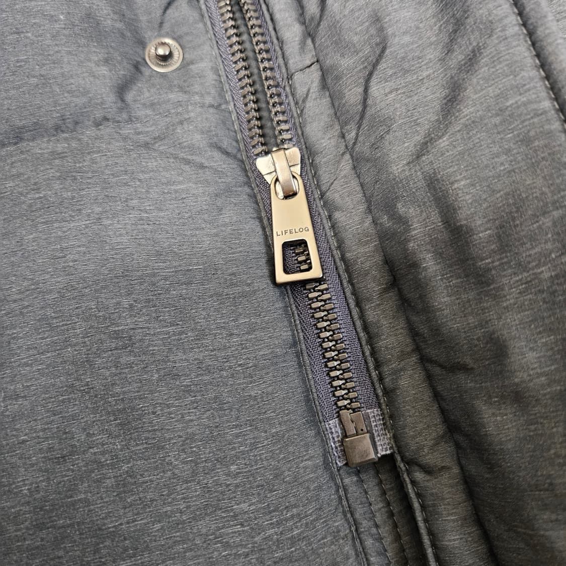 라이프로그 오리털 코트형 패딩 남자100 상품이미지6