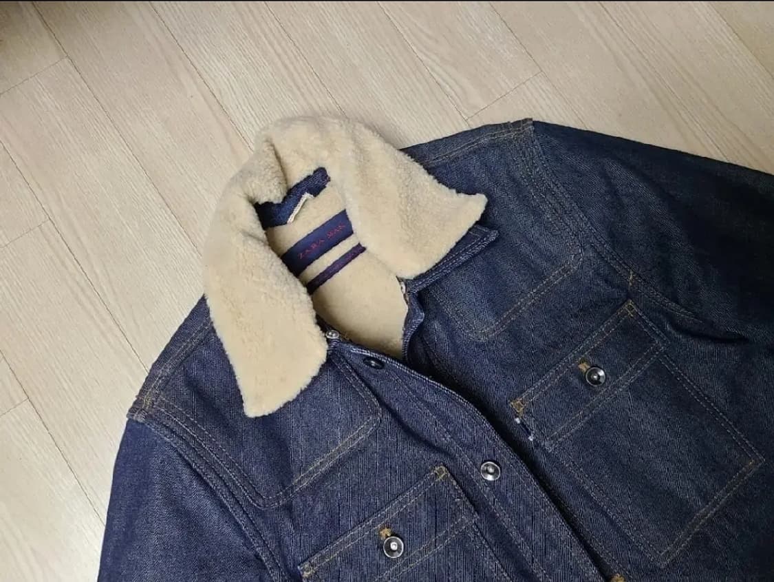 자라  안감뽀글이 양털 청자켓 상품이미지3