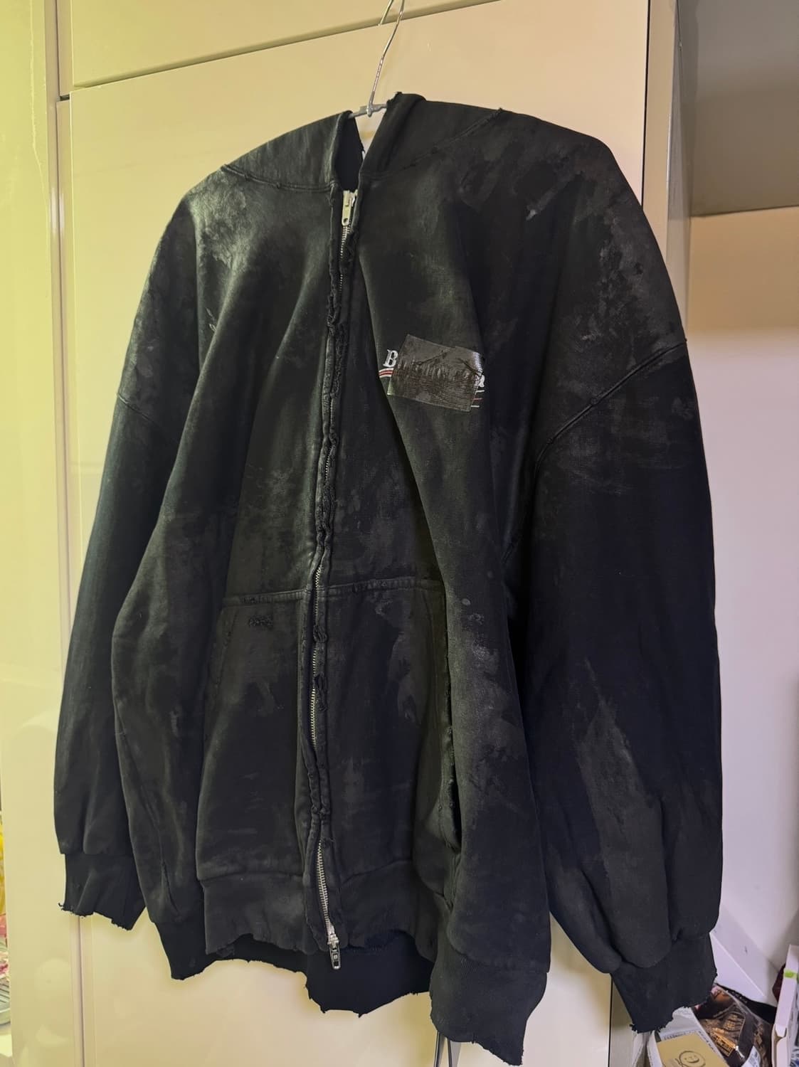 [L] 발렌시아가 개퍼 후드집업 상품이미지6