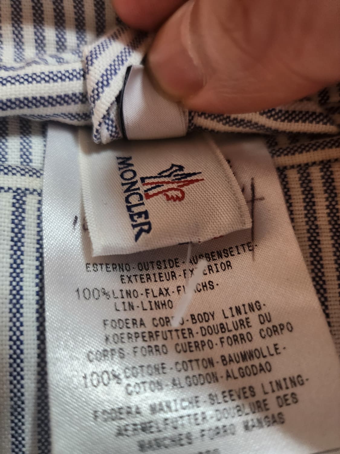 몽클레어 감바블루 자켓 상품이미지6