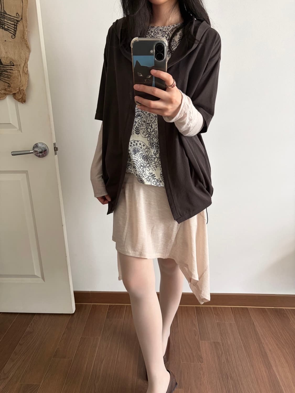 hooded robe cardigan 상품이미지3