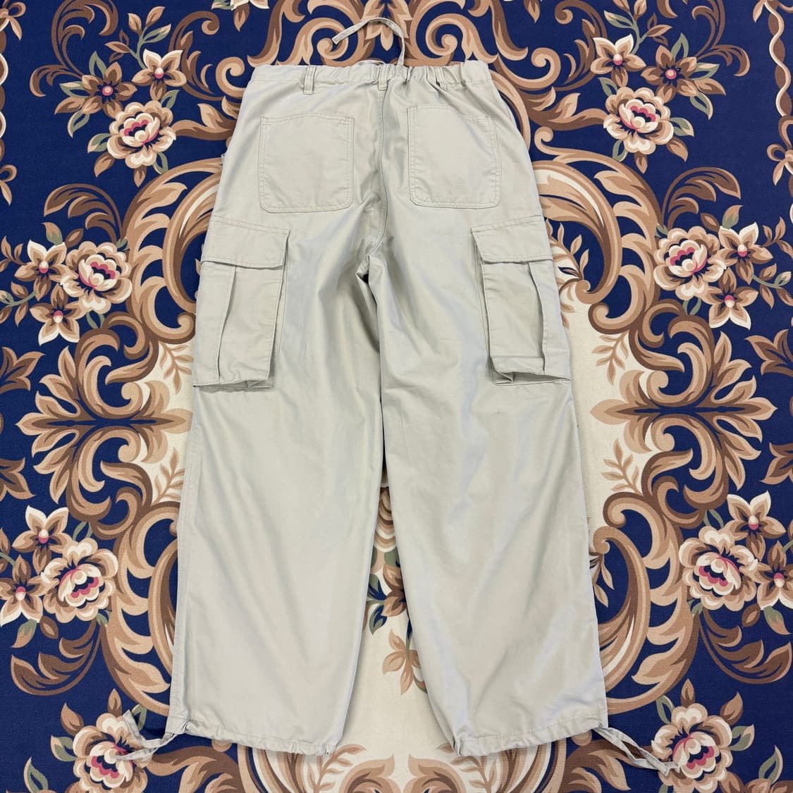 (L)빅유니온 Big Union PLEATED 카고팬츠(베이지) 상품이미지5