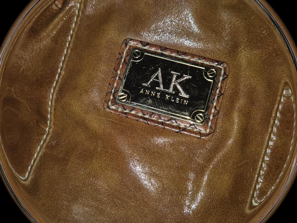 Anne Klein camel phyton Buckle leather 상품이미지2