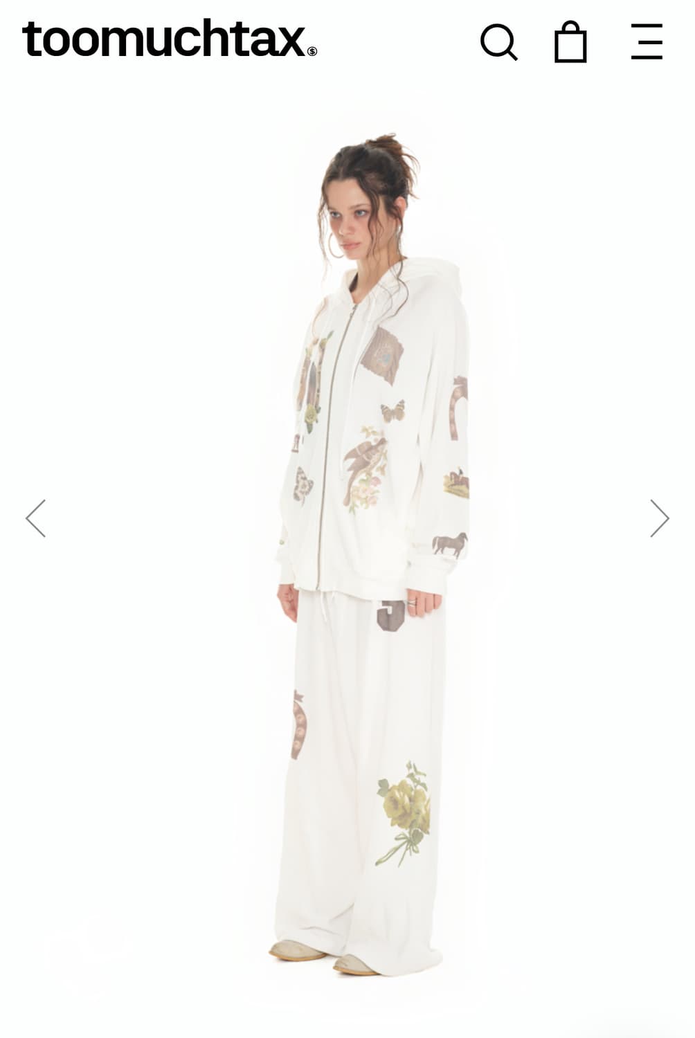 투마치택스 후드집업  상품이미지2