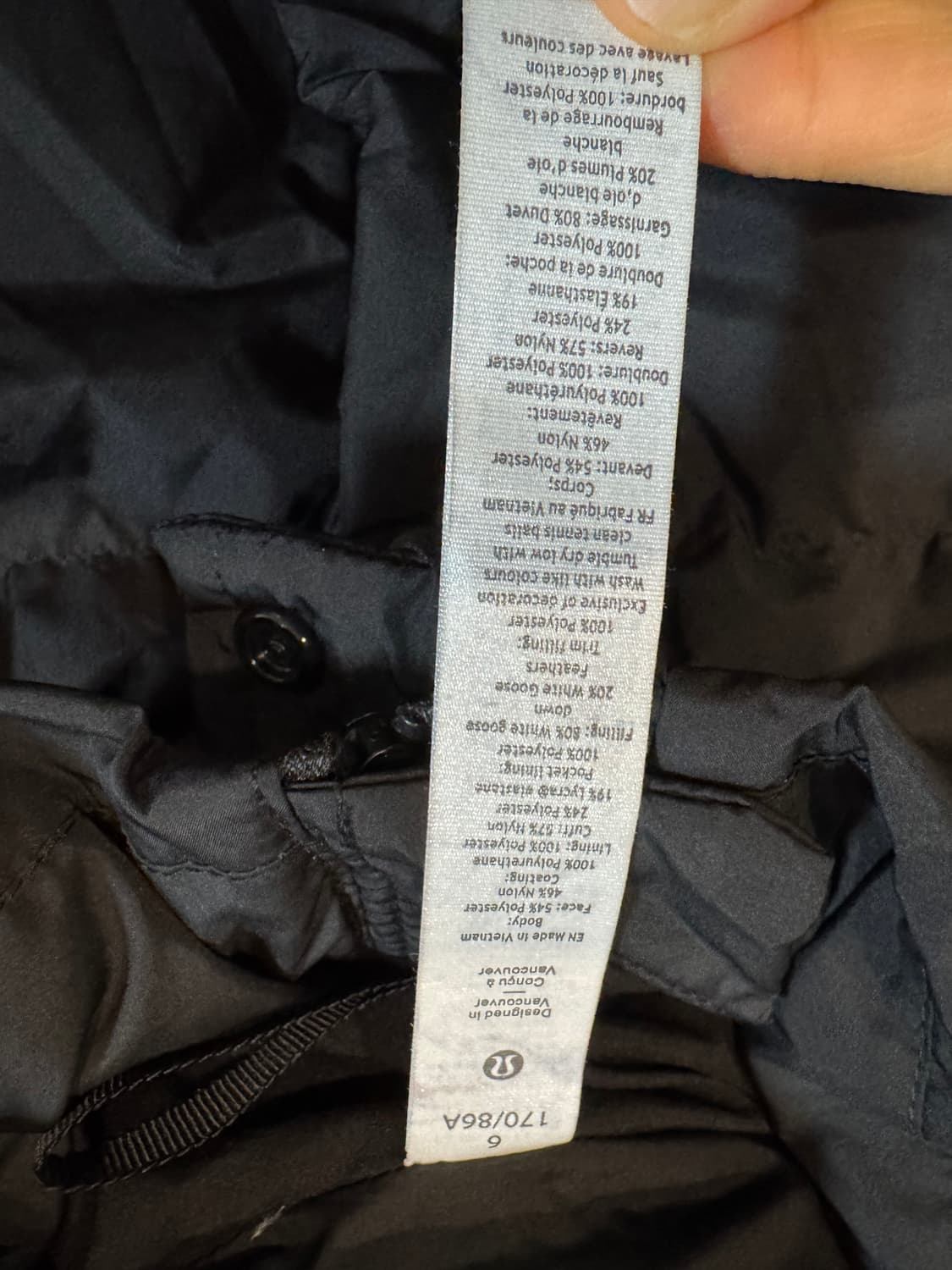 룰루레몬 구스 퍼프 패딩  상품이미지9