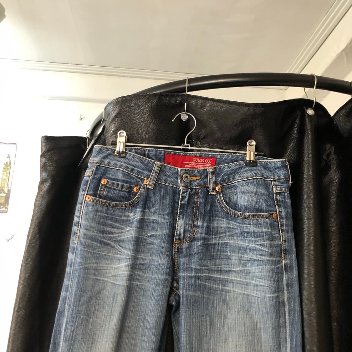 Vintage 💿 GUESS CO. Denim boo 상품이미지2
