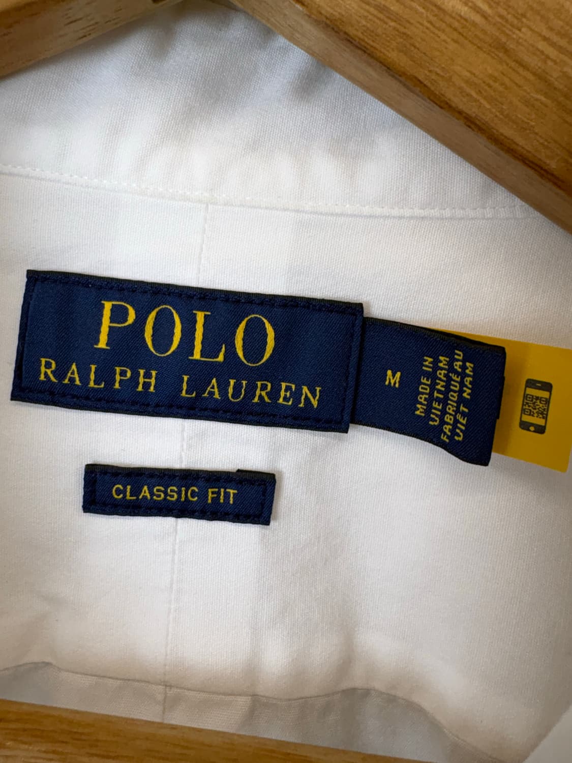 폴로랄프로렌 큐알 인증 화이트 옥스포드 셔츠 상품이미지8