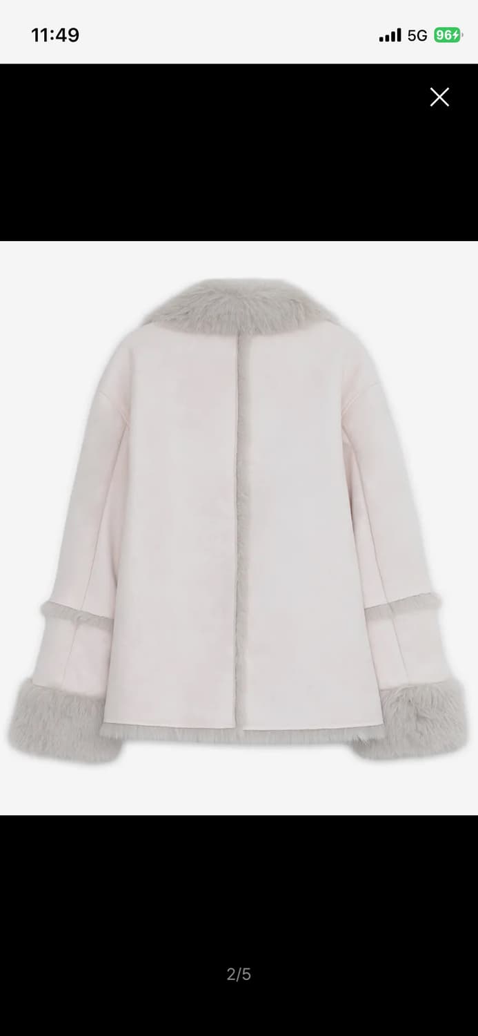 허그유어스킨 시어링 무스탕 자켓  상품이미지2