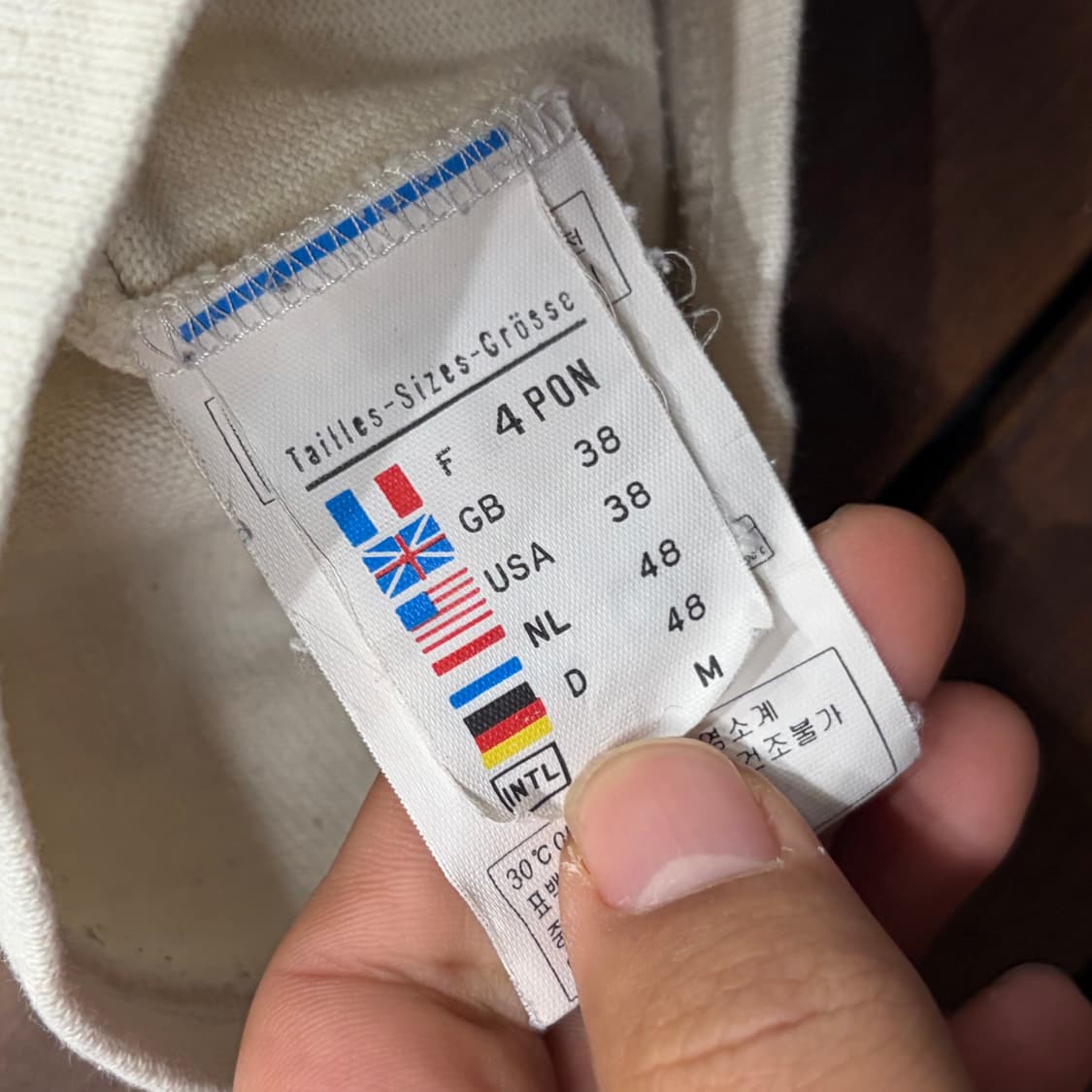 세인트 제임스 보트넥 롱슬리브 티셔츠 (M) 상품이미지6