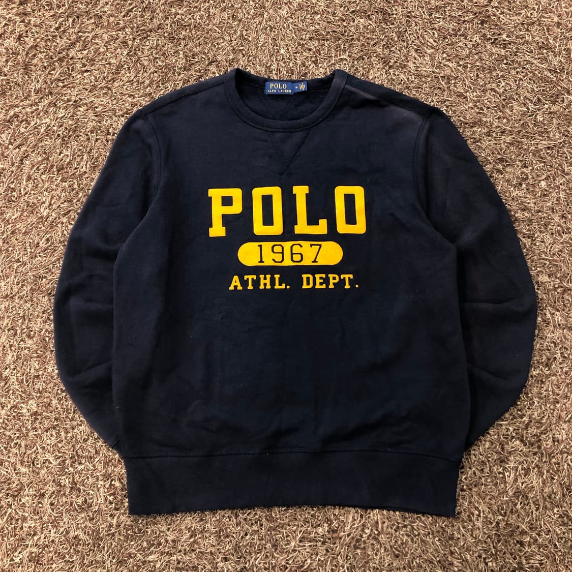 폴로 랄프로렌 로고 페이딩 스웻셔츠 맨투맨 상품이미지1