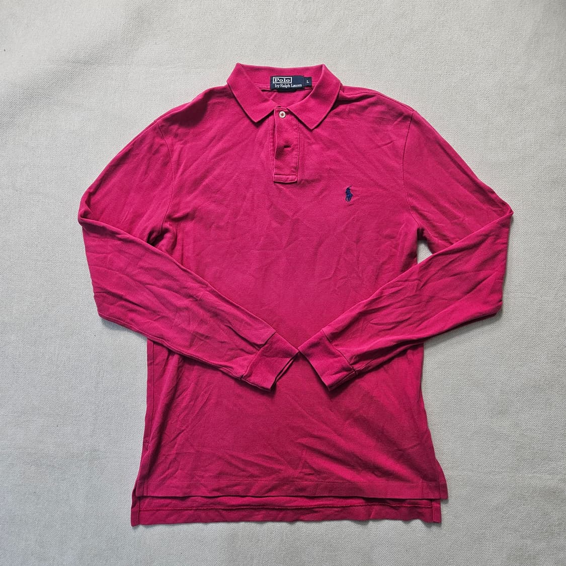 L 폴로랄프로렌 남성 카라 긴팔 티셔츠 0309Y 상품이미지1