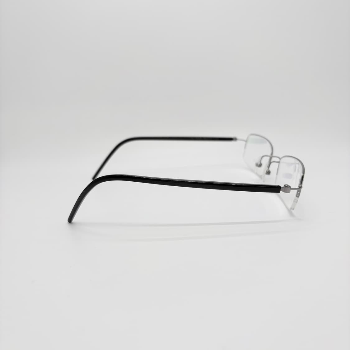 GALLAN 실버 블랙 반무테 상품이미지5