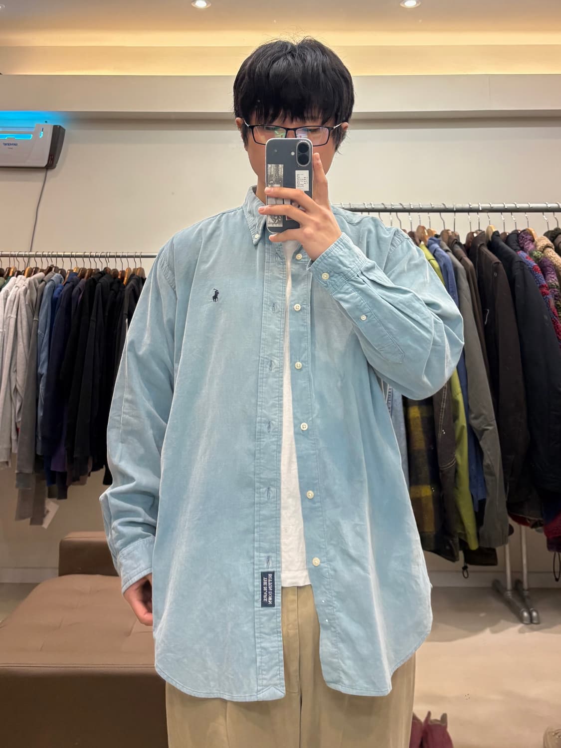 폴로 랄프로렌 코듀로이 버튼다운 셔츠 상품이미지8