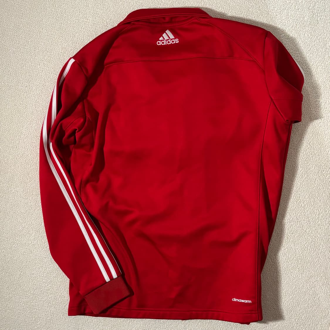 아디다스 태권도 레드 블랙포인트 기모 트랙탑 져 상품이미지3