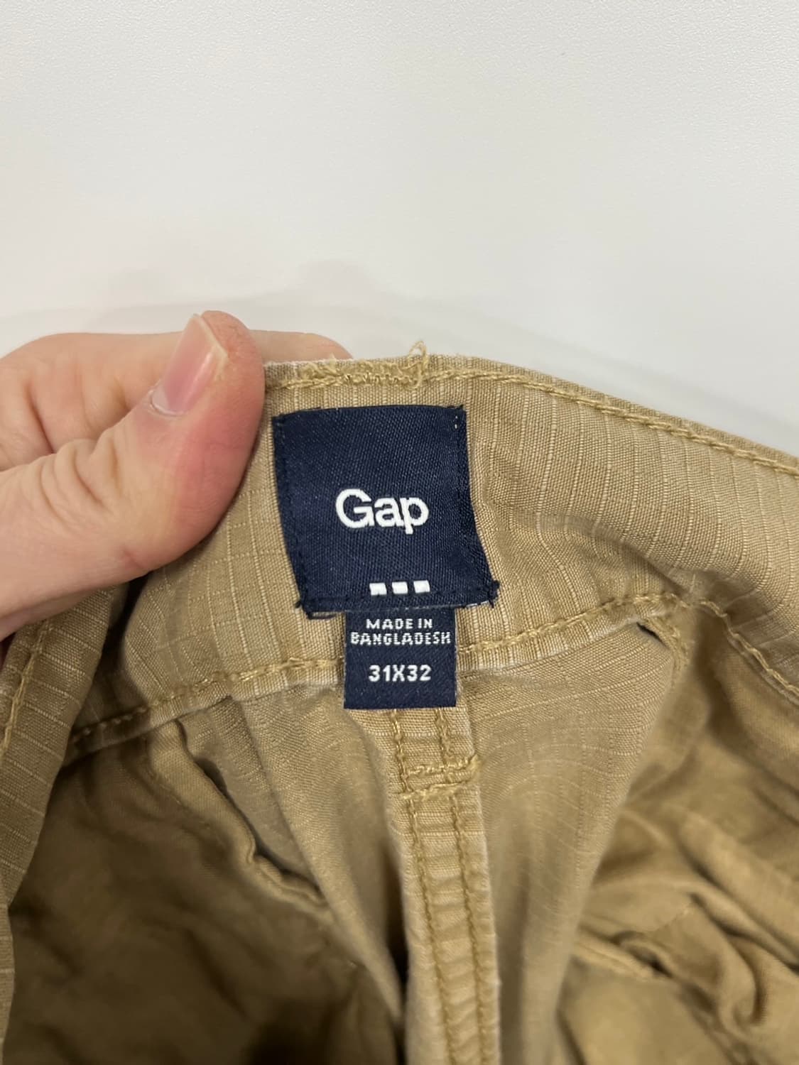gap 갭 베이지 코튼 카고 팬츠 면 바지 상품이미지6