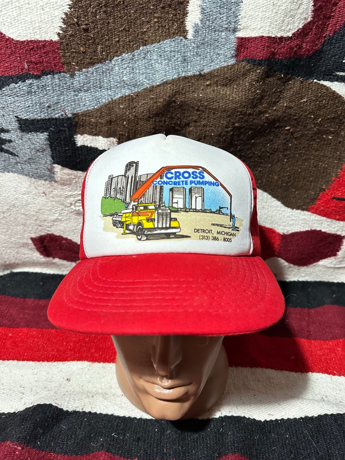 [빈티지] •Vintage Cross Cap 상품이미지2