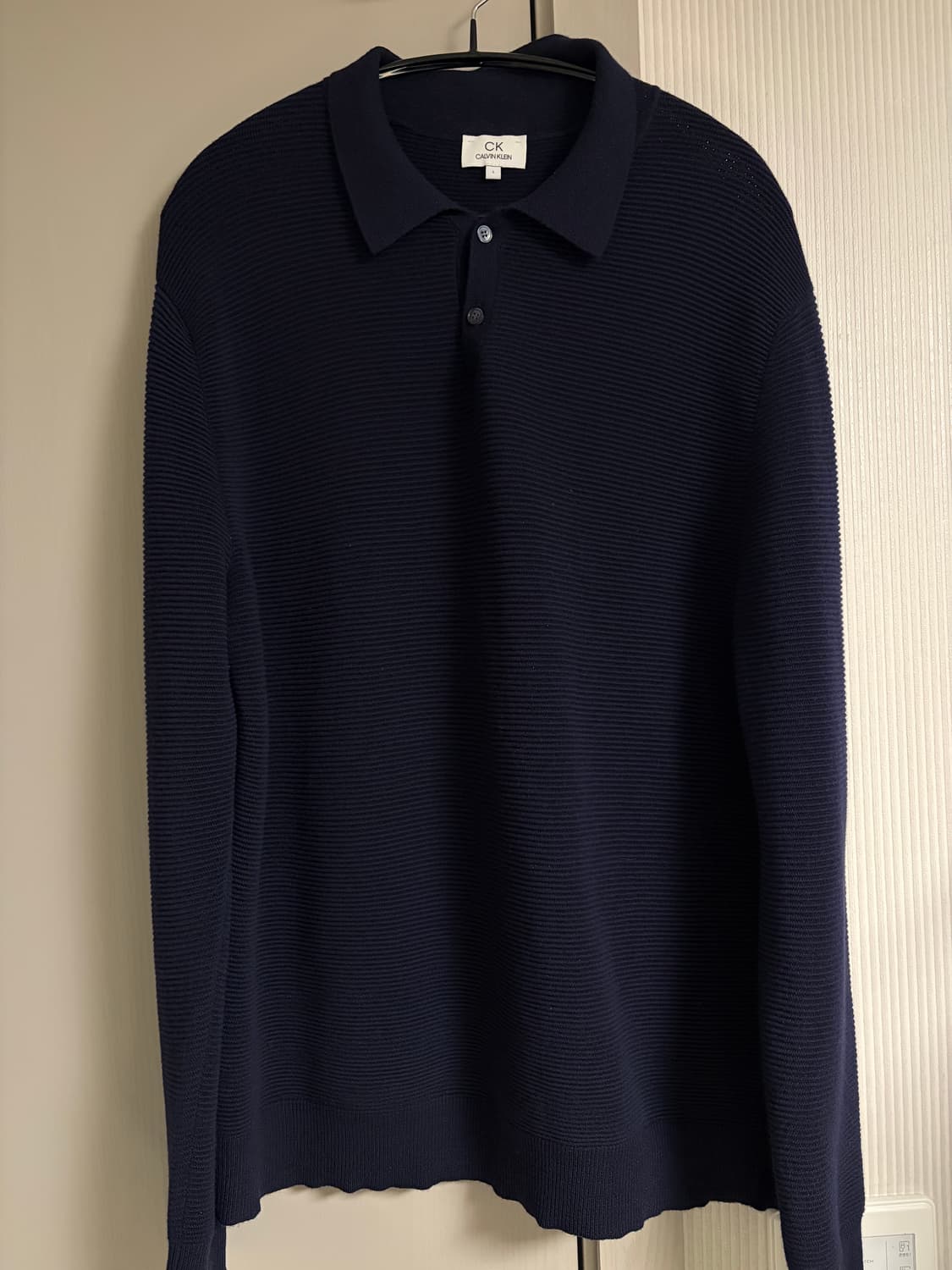 캘빈클라인 CK 폴로 니트 다크네이비 (105) 상품이미지1