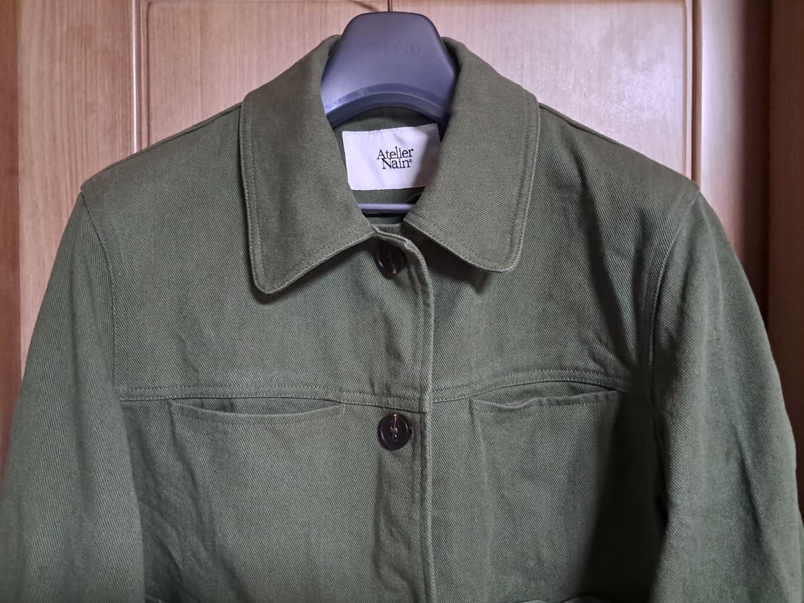 아틀리에나인 면 자켓 S 상품이미지4