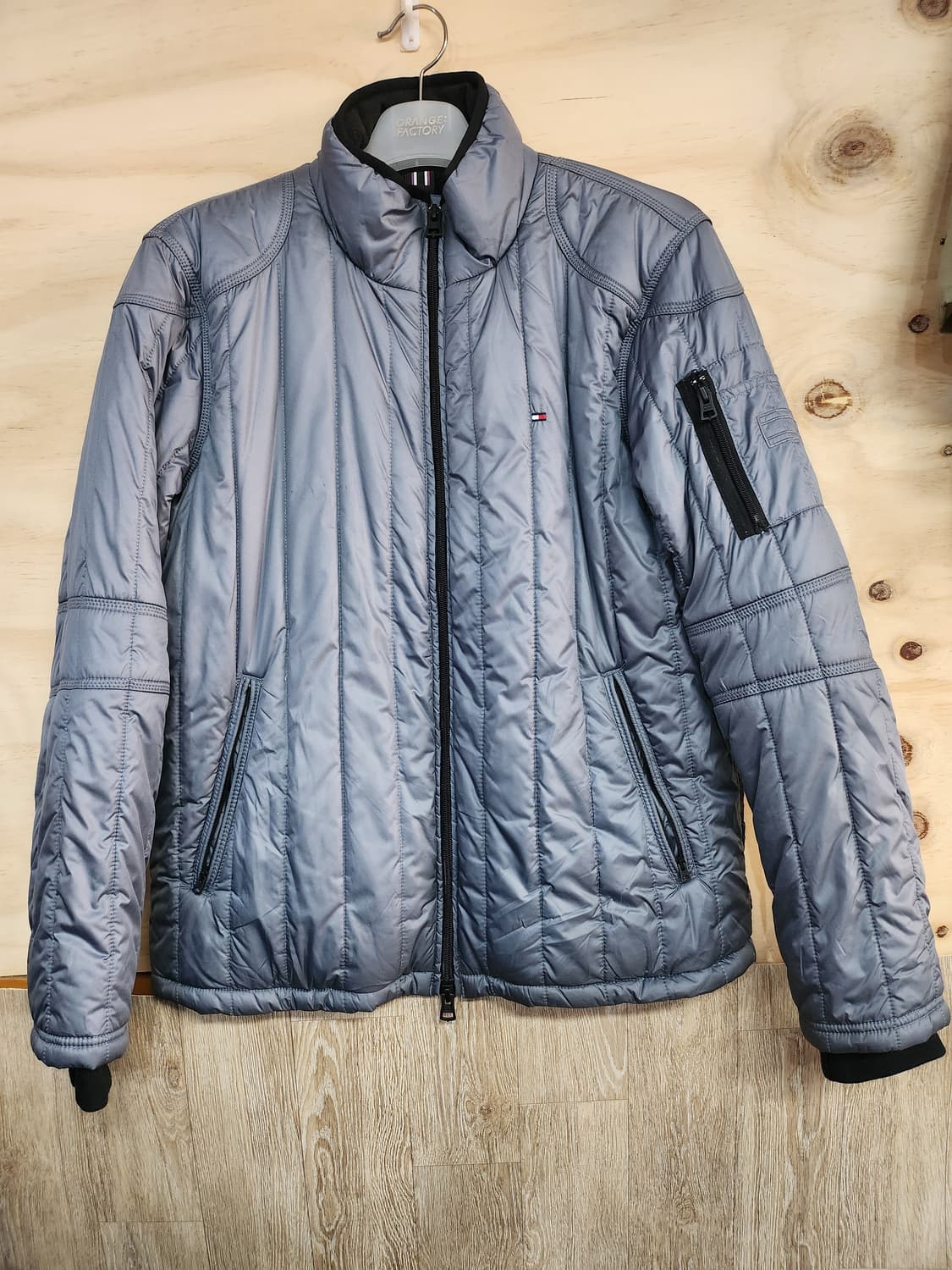 511) 타미힐피거 남성 퀼팅 장기모 패딩 점퍼 상품이미지1